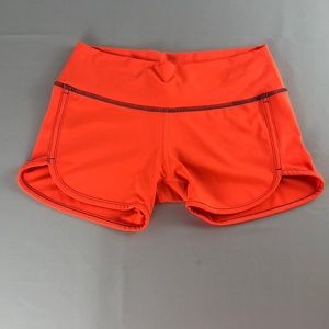 Gianni Bini Athletic Spandex shirt size S neon orange